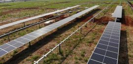 Primeira usina solar da Copel está na fase final de construção