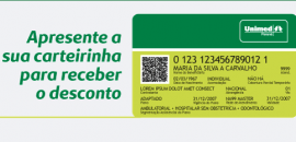 Cliente Unimed tem desconto em farmácias com carteirinha do plano
