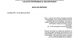 NOTA DE REPÚDIO: COLETIVO INTERSINDICAL  MAJORITÁRIO