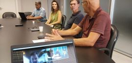 Reunião entre sindicatos do coletivo SANEPAR