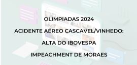 RESUMO DA SEMANA 11 A 16 DE AGOSTO
