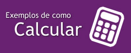 Exemplos de como calcular